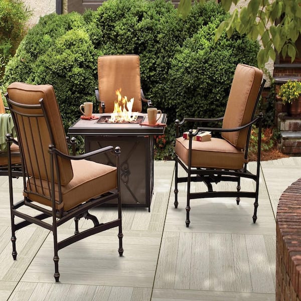 Corso Italia Foresta White 24 in. x 24 in. x 0.75 in. Wood Look