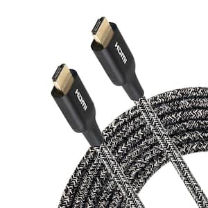 10 ft. 4K HDMI 2.0 Cable with Ethernet and Gold Plated Connectors in Black