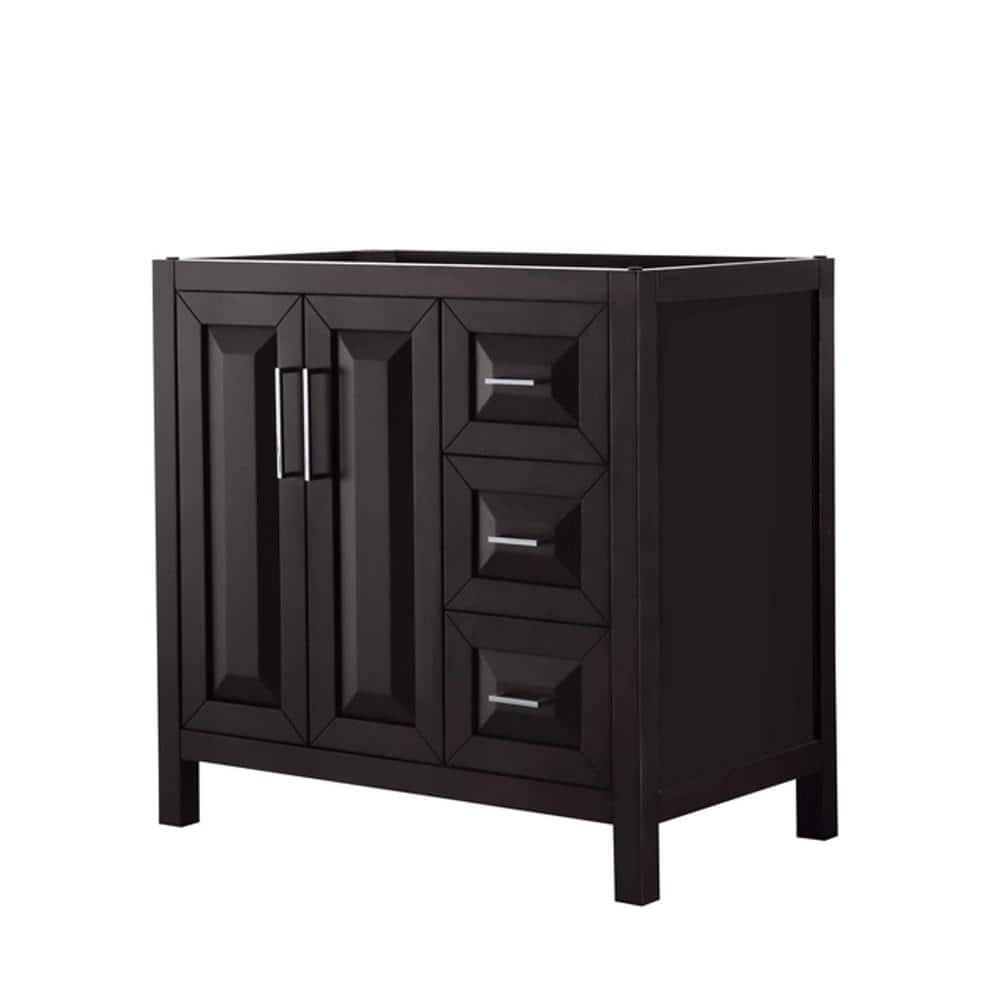 Daria 35 in. Single Bathroom Vanity Cabinet Only in Dark Espresso price history on PriceWatchPro