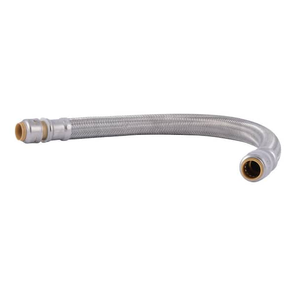 Max 1/2 in. Push-to-Connect x 18 in. Stainless Steel Flexible Repair Hose