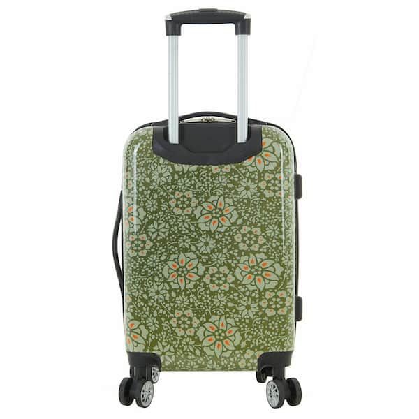 Travelers Club 20 in. Fashion Hardside Rolling Carry-On with Dual-Blade  Spinner Wheels BC-75320-JAM - The Home Depot