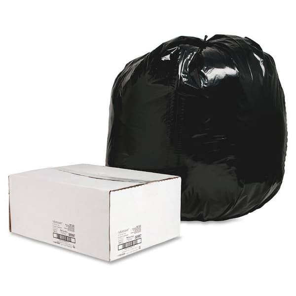 Garbage bags 100 liters (70x95), GREY, roll with 10 pcs, 32 microns - AVIRO  SIA - hotel and restaurant goods