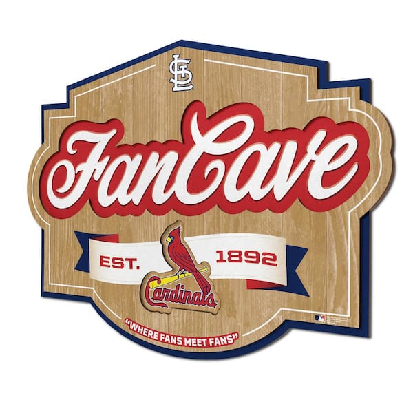 YouTheFan MLB St. Louis Cardinals Fan Cave Decorative Sign 1903363