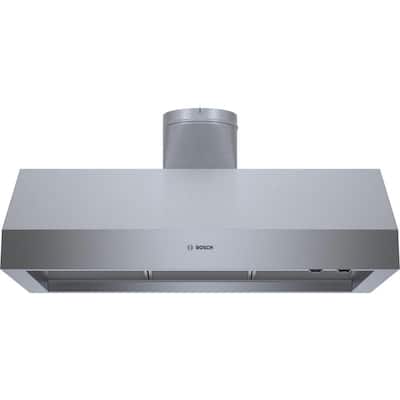 800 Series 36 in. Undercabinet Range Hood with Lights in Stainless Steel