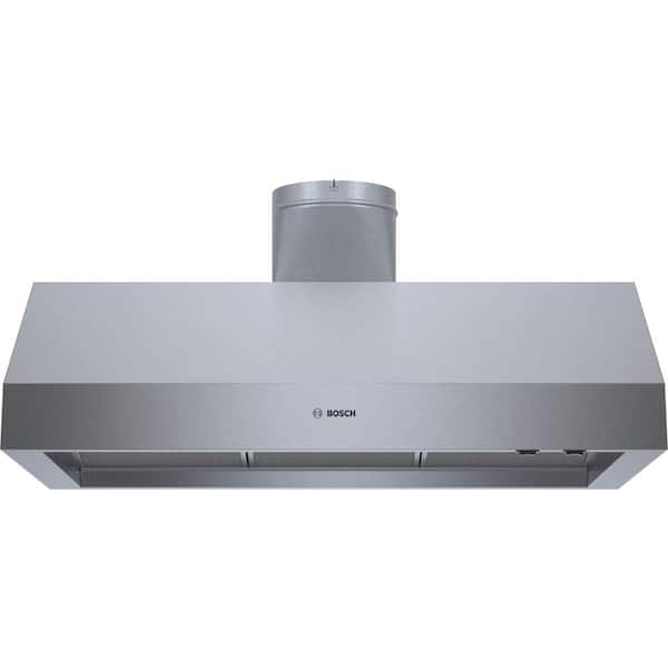 Bosch 800 Series 36 in. Undercabinet Range Hood with Lights in Stainless Steel