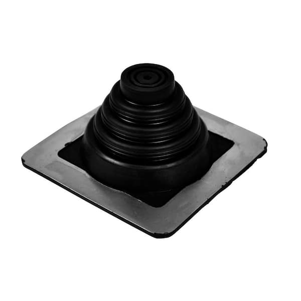 Oatey Master Flash 5 in. x 5 in. Vent Pipe Roof Flashing with 1/4 in. - 3/4 in. Adjustable Diameter