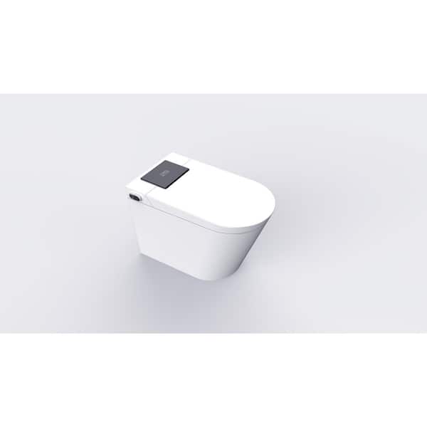 Elongated PRO Bidet Toilet 1.34 GPF in White with Heated Seat, Auto Open/Flush, Warm Air Dryer and Multi-Clean Modes