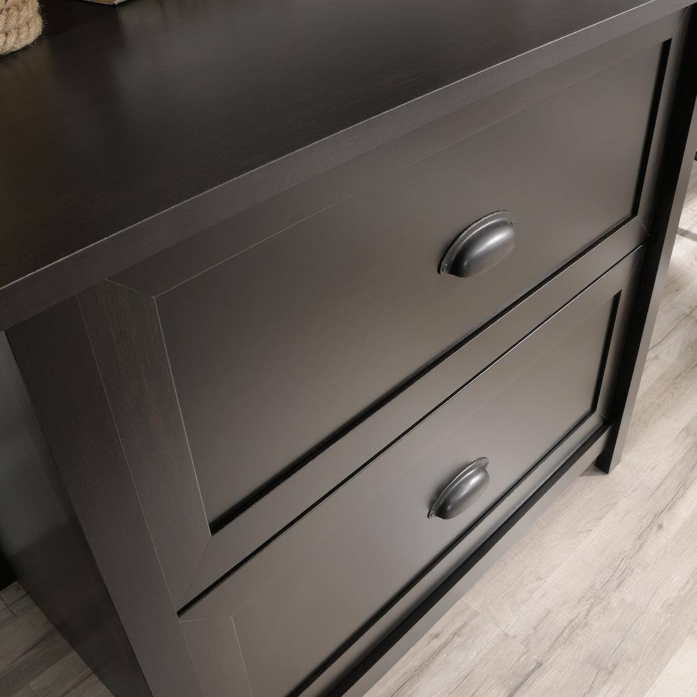 Estate Black 2-Drawer Legal Size Lateral File Cabinet