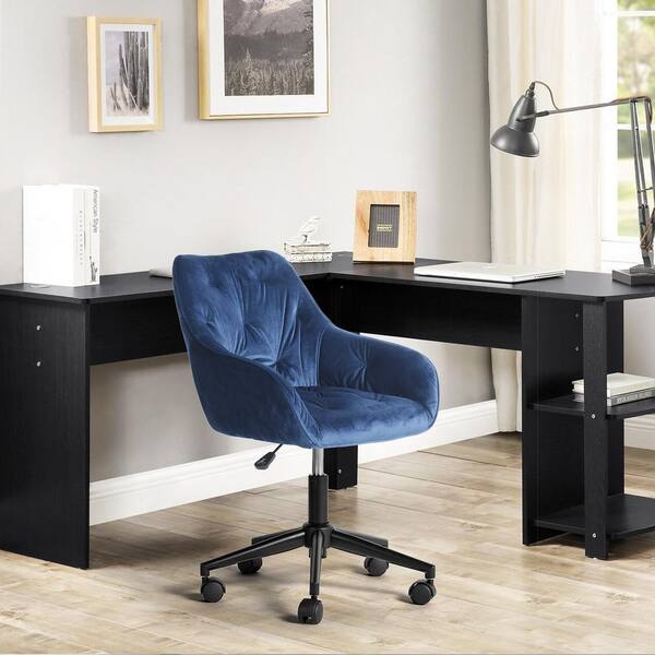 Blue Home Working PC Chair With Arms 