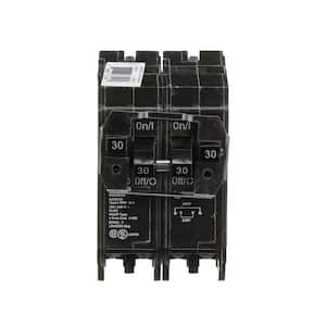 BR 2-30 Amp 2 Pole BQ (Independent Trip) Quad Circuit Breaker