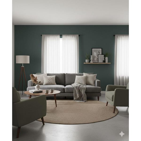 Designer Colors Navy Close Texture Matte Finish Non-woven Non-pasted Wallpaper Sample