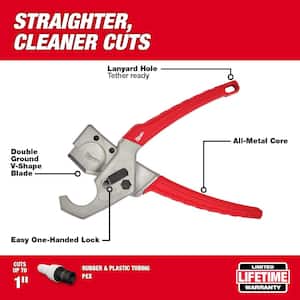 1 in. PEX and Tubing Cutter with 1 in. ProPEX/Tubing Cutter Replacement Blade