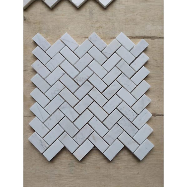 Emser Travertine Pebble 10-Pack Mocha Natural Stone Travertine Border Tile (12-in x 12-in)