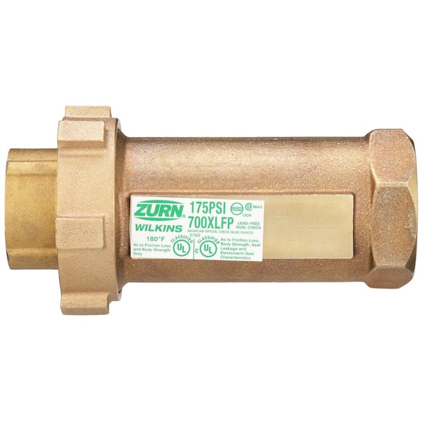 Zurn 1-1/4 in. x 1-1/4 in. High Capacity Dual Check Valve