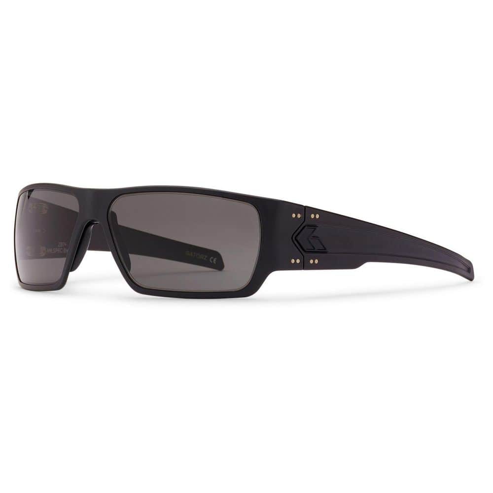 GATORZ Specter Black Frame Anti-Fog Coating Smoke Lenses MIL SPEC