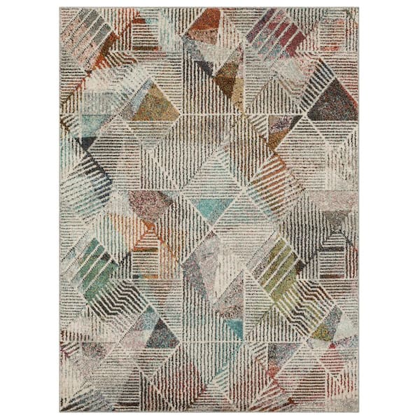 Cantu Multi 3 ft. 3 in. x 5 ft. Area Rug