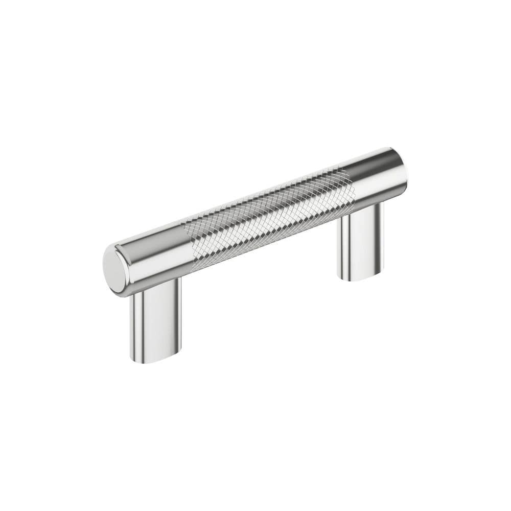 Bronx 3 in. or 3-3/4 in. (76mm or 96mm) Center-to-Center Modern Polished Chrome Bar Cabinet Pull price history on PriceWatchPro