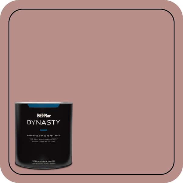 BEHR DYNASTY 1 qt. #160F-4 Ponder Satin Enamel Interior Stain-Blocking Paint & Primer