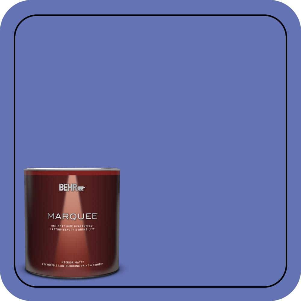 1 Qt. #P540-6 Wild Pansy One-Coat Hide Matte Interior Paint & Primer price history on PriceWatchPro