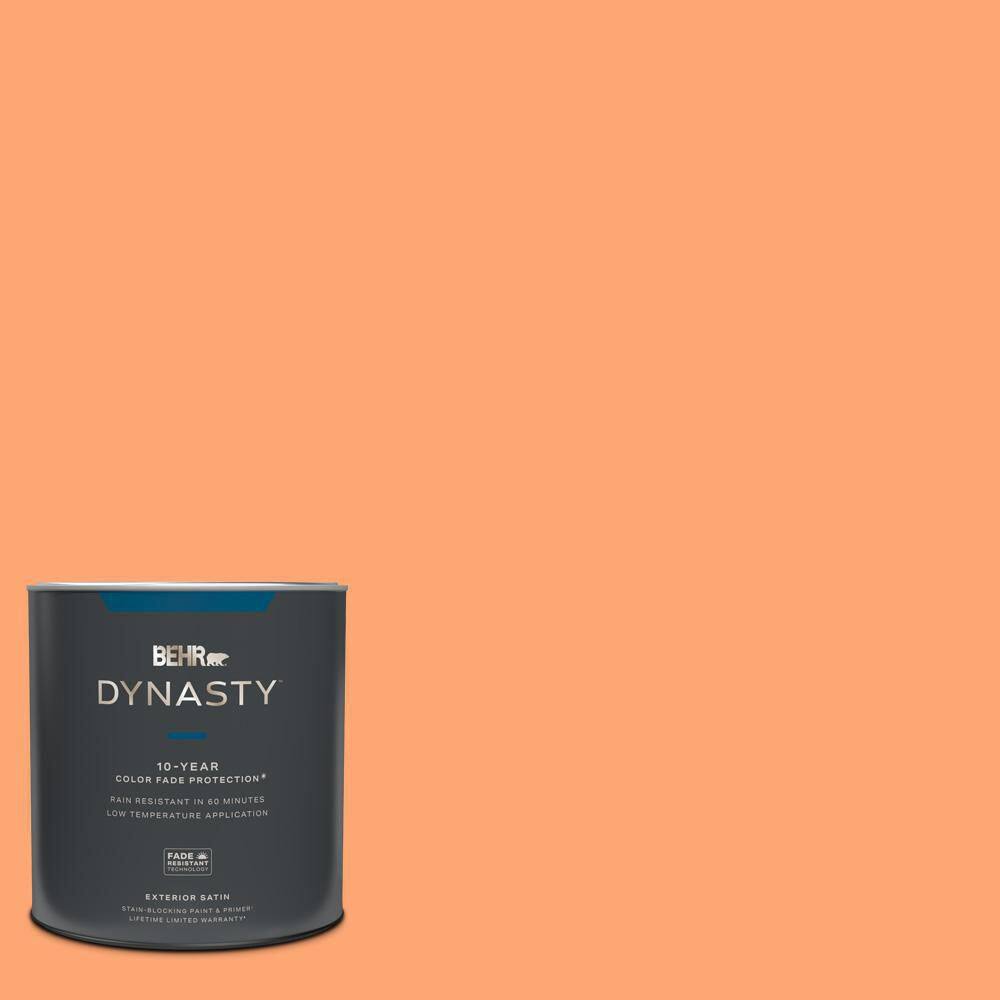 BEHR DYNASTY 1 qt. 240B4 Marmalade Satin Enamel Exterior Stain