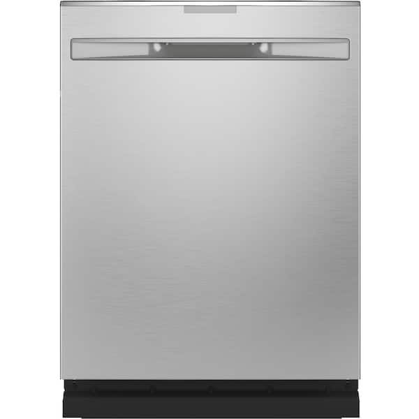 GE Profile 24 in. Stainless Steel Top Control Built-In Tall Tub Dishwasher with 3rd Rack and 45 dBA