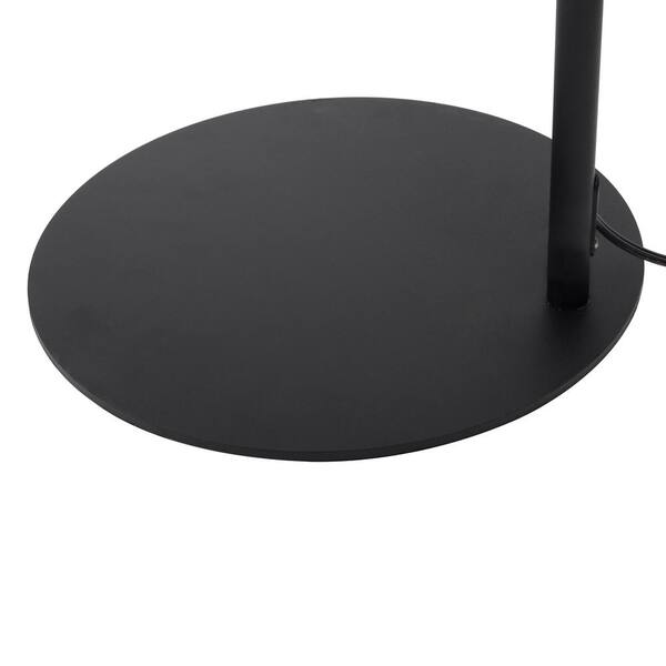 Decor Therapy Reynold 63 In Matte Black Pharmacy Floor Lamp With Metal Shade Pl4562 Pharmacy Floor Lamp With Metal Shade, Matte Black Pharmacy Floor Lamp