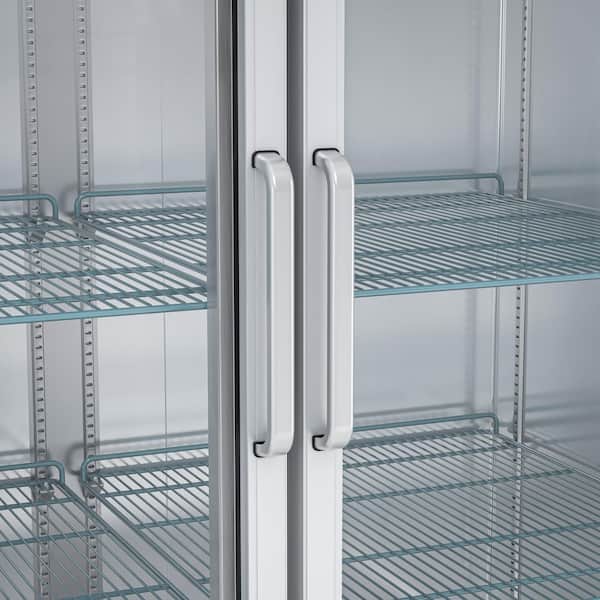 Koolmore 54 in. 47 cu. ft. Commercial 2-Glass Door Reach In