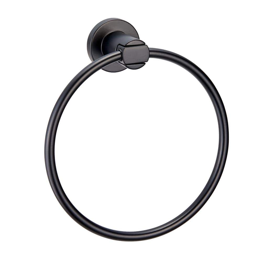 Eastport Towel Ring in Matte Black price history on PriceWatchPro