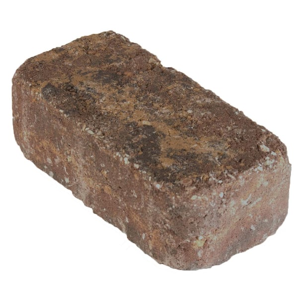 Valestone Hardscapes Marseilles 7 in. 3.5 in. x 2.25 in. Toscana Tan/Brown/Charcoal Concrete Paver
