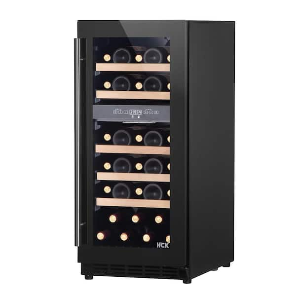 Wine cooler best sale wood shelves