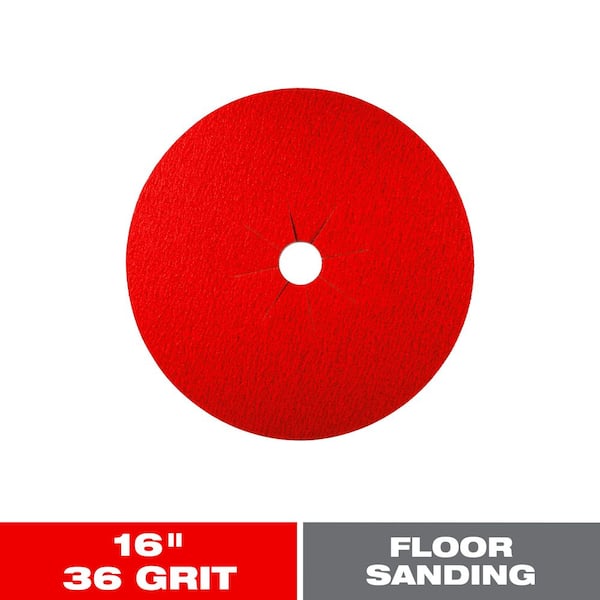 DIABLO 16 in. x 2 in. 36-Grit Sanding Disc