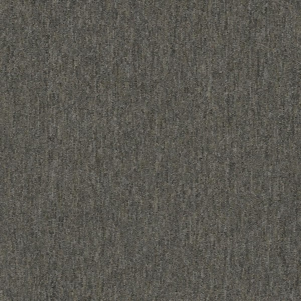 Transit - Sloan - Gray Commercial/Residential 24 x 24 in. Glue-Down Carpet Tile Square (72 sq. ft.)