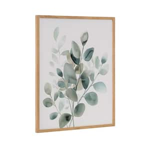 Gallery Modern Minimalist Botanical Watercolor by the Creative Bunch Studio Natural Framed Art Print 16 in. x 20 in.