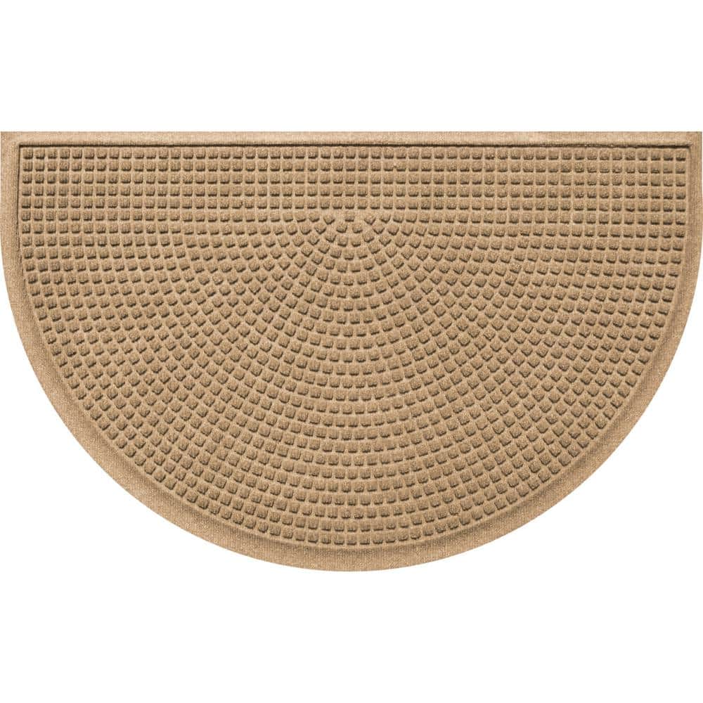 2'x3' Aqua Shield Swirls Indoor/outdoor Doormat Camel - Bungalow