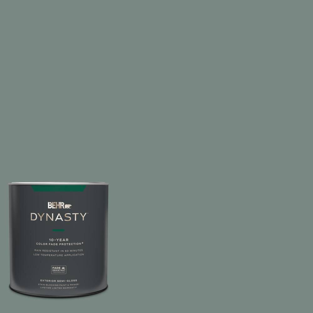 BEHR DYNASTY 1 qt. PPU1216 Juniper Ash SemiGloss Exterior Stain