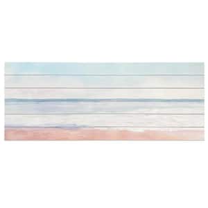 Charlie Abstract Ocean by Unknown Unframed Art Print 19 in. x 45 in.