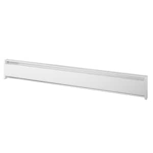 71 in. 240/208-volt 1,250/937-watt SoftHeat Hydronic Electric Baseboard Heater in White