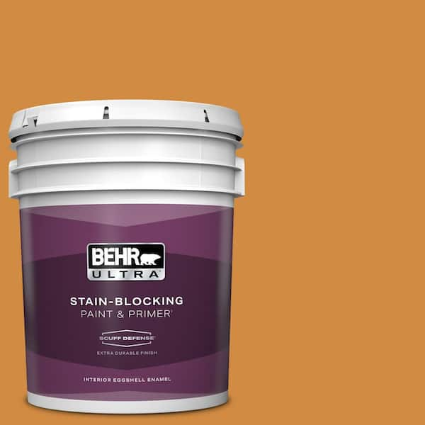 BEHR ULTRA 5 gal. #PMD-105 Buried Treasure Extra Durable Eggshell Enamel Interior Paint & Primer