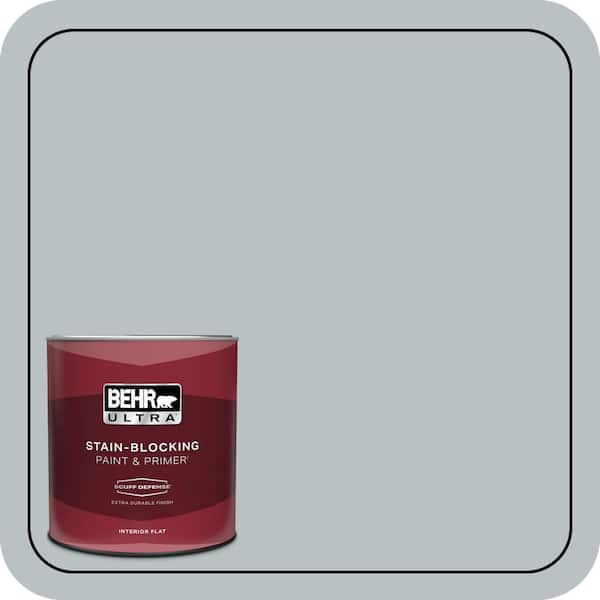 BEHR ULTRA 1 qt. #MQ5-31 Distant Star Extra Durable Flat Interior Paint & Primer