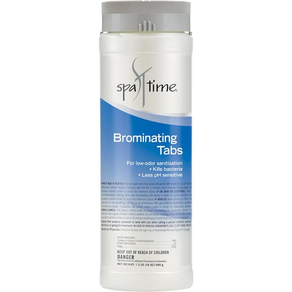 1.5 lbs. Brominating Tabs Clarifier