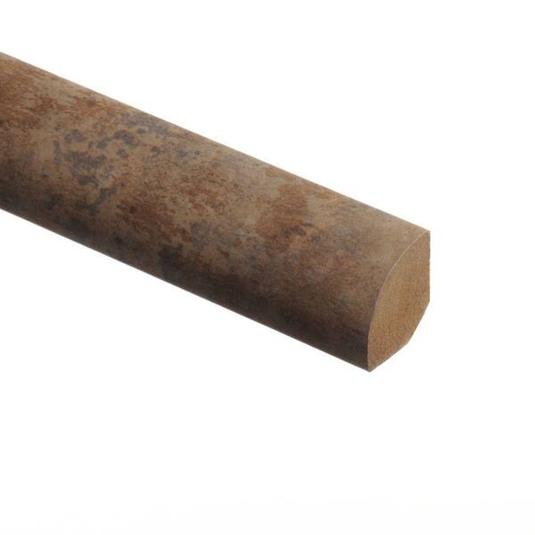 Zamma Aged Terracotta 5/8 in. Thick x 3/4 in. Wide x 94 in. Length Laminate Quarter Round Molding