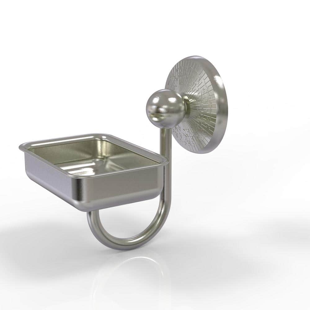 Allied Brass Corner Soap Basket in Satin Nickel Allied Brass Corner Soap Basket in Satin Nickel