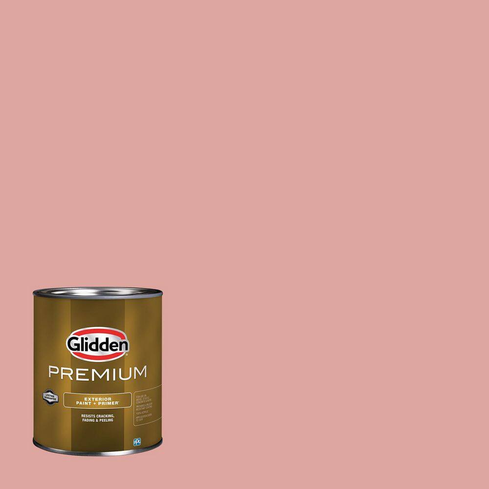 1 qt. PPG1057-4 Coral Cove Semi-Gloss Exterior Latex Paint product image for price tracking
