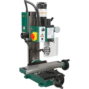 4 in. x 16 in. 25 Speeds Variable Speed Mini Milling Machine, Drill Press with 1/32 in. to 1/2 in. Drill Chuck