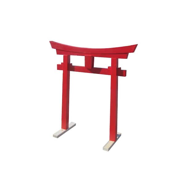 SamsGazebos Miniature Red Japanese Shinto Torii Gate MINI-TORII-R
