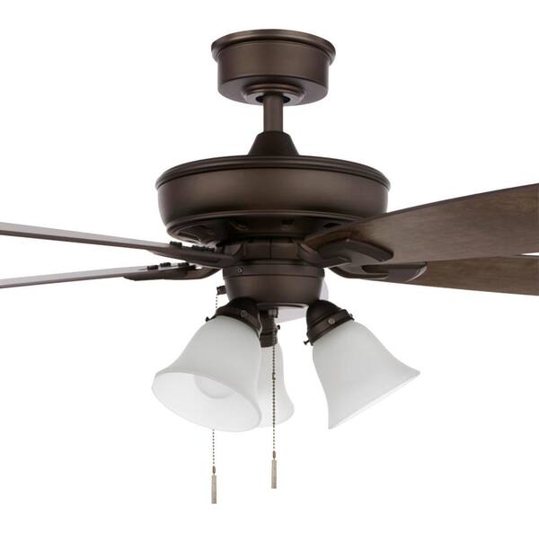 Wellton 60 in LED Espresso Bronze DC Motor Ceiling Fan with Light by Hampton Bay