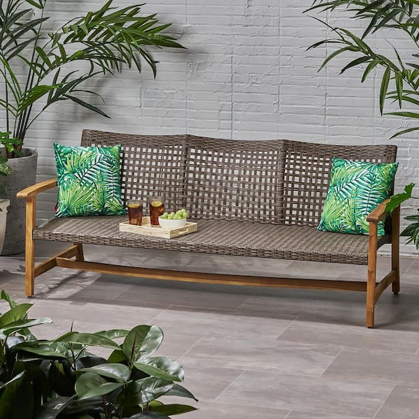 Coporesell 75.5 in. Wood Outdoor Bench