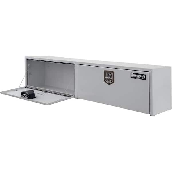 88 White Steel Full Size Top Mount Truck Tool Box 88 White Steel Full Size Top Mount Truck Tool Box