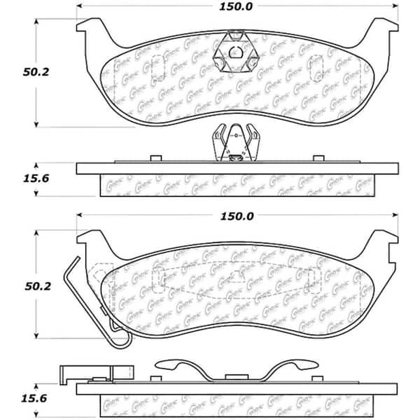 Centric Parts Disc Brake Pad Set