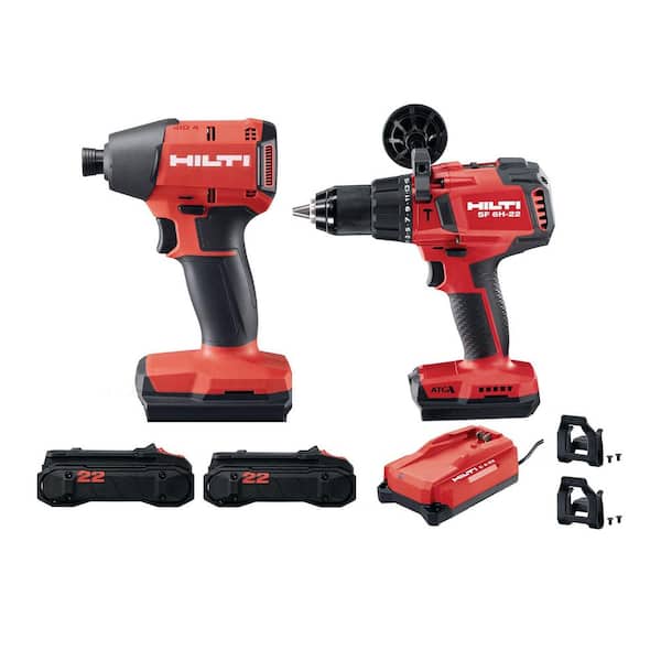 Hilti 22-Volt Lithium-Ion Cordless Drill Driver/Impact Driver